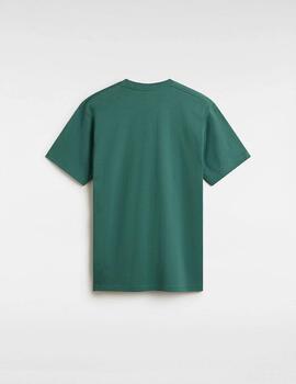 Camiseta Vans LEFT CHEST LOGO - Bistro Green