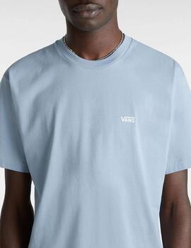Camiseta VANS LEFT CHEST LOGO - Dusty Blue