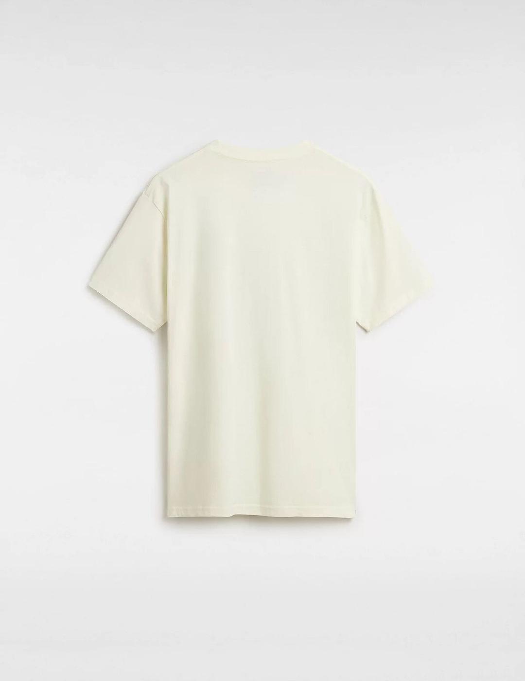 Camiseta VANS CLASSIC PRINT BOX - Marshmallow/Black
