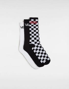 Calcetines VANS CLASSIC CREW  - Black/White