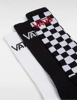 Calcetines VANS CLASSIC CREW  - Black/White