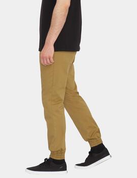 Pantalón VOLCOM FRICKIN SLIM JOGGER - Dark Khaki