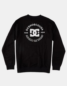 Sudadera Crew DC SHOES STAR PILOT - Black