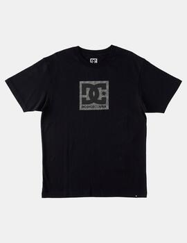 Camiseta DC SHOES SQUARE STAR FILL - Black/Greystone