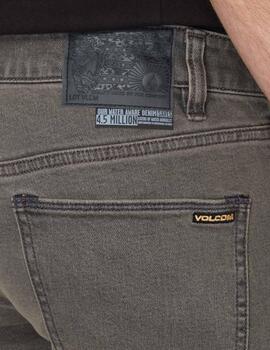 Pantalón VOLCOM VORTA DENIM - Black Ozone