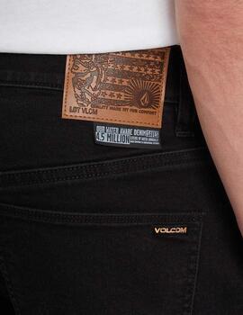 Bermuda VOLCOM SOLVER DENIM - Black Out