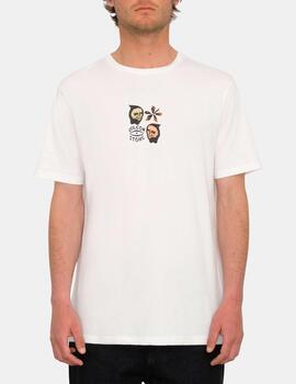 Camiseta VOLCOM FLOWER BUDZ - Off White
