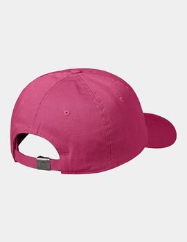 Gorra CARHARTT WIP MADISON LOGO - Magenta / White