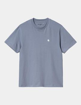 Camiseta CARHARTT W' CASEY - Bay Blue / Silver