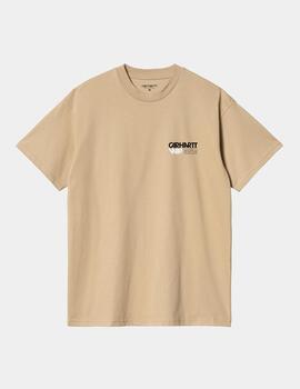 Camiseta CARHARTT CONTACT SHEET - Sable