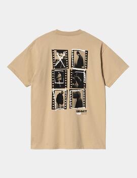 Camiseta CARHARTT CONTACT SHEET - Sable