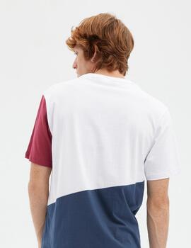 Camiseta HYDROPONIC ONOFRE - White/Blue/Plum