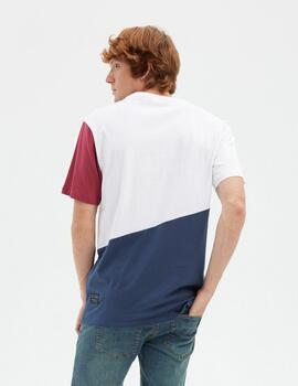 Camiseta HYDROPONIC ONOFRE - White/Blue/Plum