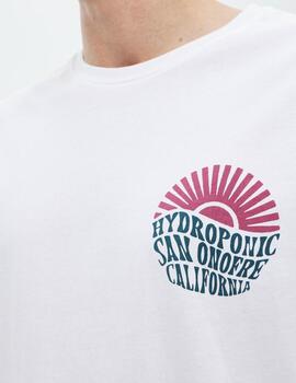 Camiseta HYDROPONIC ONOFRE - White/Blue/Plum