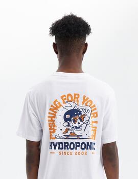 Camiseta HYDROPONIC PUSHING - White