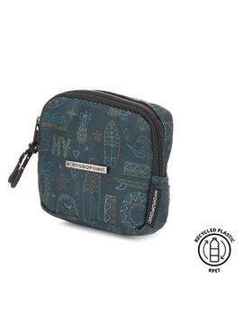 Monedero HYDROPONIC BG PURSE - Charcoal Tribal