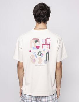 Camiseta KAOTIKO MARRAKECH - Ivory