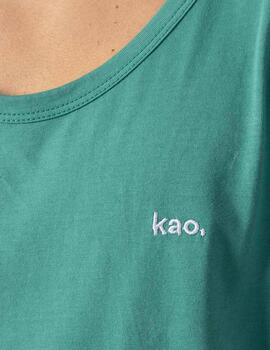 Camiseta Tirantes KAOTIKO NATHAN - Sea Green