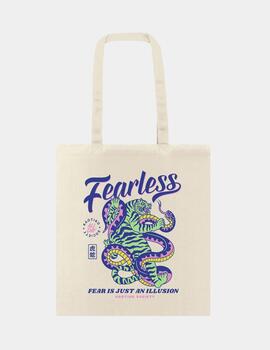 Bolso KAOTIKO TOTE BAG FEARLESS - Ivory