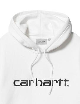 Sudadera Capucha CARHARTT WIP SWEAT- White / Black