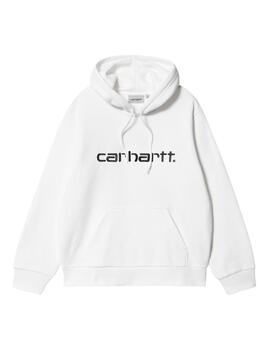 Sudadera Capucha CARHARTT SWEAT- White / Black