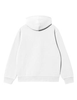 Sudadera Capucha CARHARTT SWEAT- White / Black