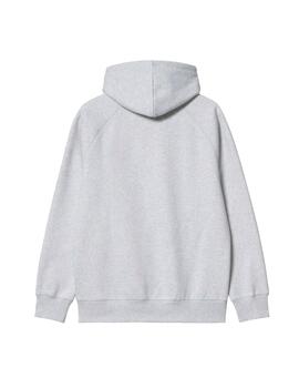 Sud. Capucha CARHARTT WIP CHASE SWEAT- Ash Heather/Gold