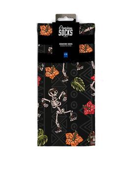 Calcetines AMERICAN SOCKS MID HIGH - Dancing Skeletons