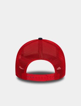 Gorra NEW ERA COL BLOCK EF TRUCKER RBULLF1 - White/Scarlet