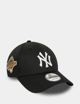 Gorra NEW ERA 940 PATCH NY YANKEES - Black/Kelly Green