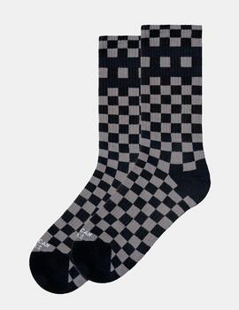 Calcetines AMERICAN SOCKS MID HIGH - Checkerboard Black/Grey