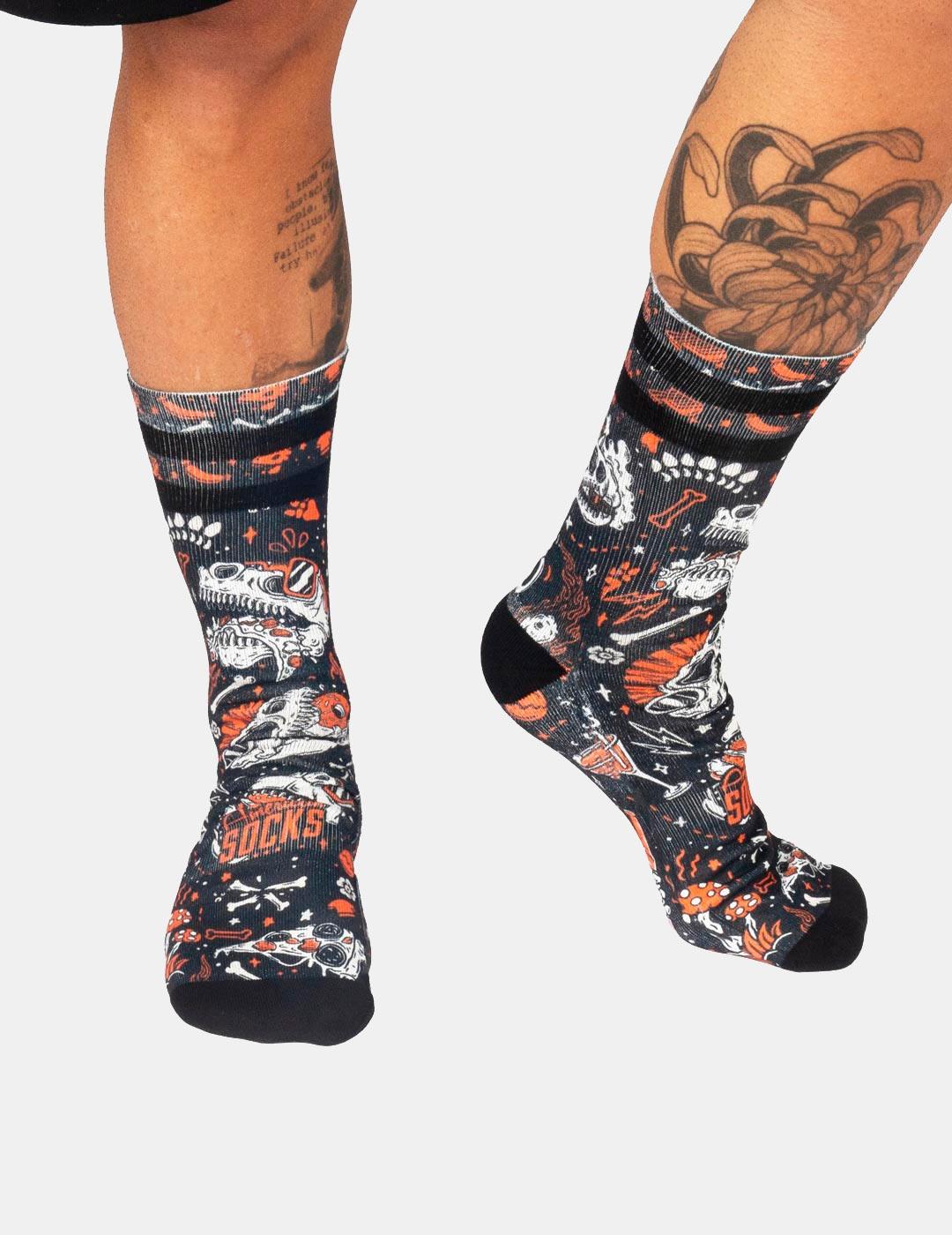 Calcetines AMERICAN SOCKS MID HIGH - Slick Dinos