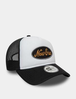 Gorra NEW ERA OVAL TRUCKER NE - Black/White