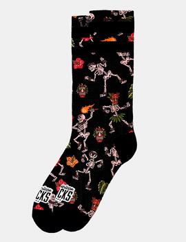 Calcetines AMERICAN SOCKS MID HIGH - Dancing Skeletons