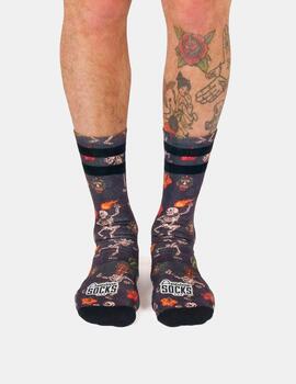 Calcetines AMERICAN SOCKS MID HIGH - Dancing Skeletons