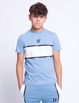 Camiseta 11º Jr TAPED BLOCK - Shadow Blue