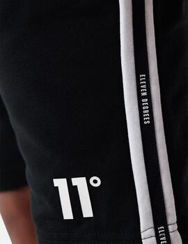 Bermuda 11º COLOUR BLOCK TAPED - Black / White