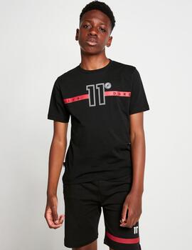 Camiseta 11º JR GRAPHIC - Negro
