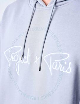 Sudadera Capucha PROJECT X PARIS 2322001 - Gris