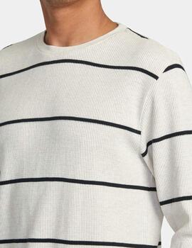 Jersey RVCA DAY SHIFT THERM - Oatmeal