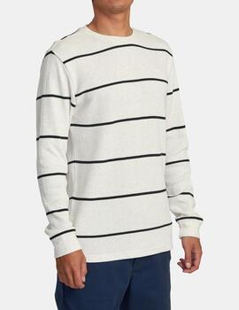Jersey RVCA DAY SHIFT THERM - Oatmeal