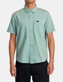 Camisa RVCA PTC WOVEN II - Granite Green