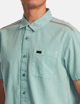 Camisa RVCA PTC WOVEN II - Granite Green