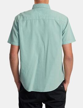 Camisa RVCA PTC WOVEN II - Granite Green