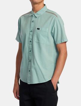 Camisa RVCA PTC WOVEN II - Granite Green