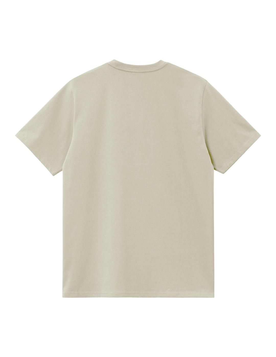 Camiseta CARHARTT WIP MADISON - Beryl / White