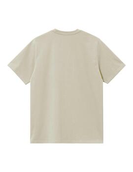 Camiseta CARHARTT WIP MADISON - Beryl / White