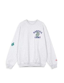 Sudadera Crew GRIMEY MIGHTY HARMONIST NAUTICA - Sport Grey