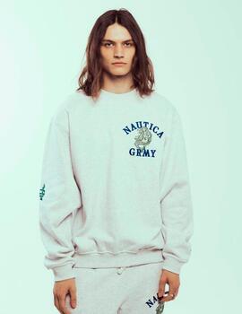 Sudadera Crew GRIMEY MIGHTY HARMONIST NAUTICA - Sport Grey