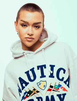 Sudadera Cap. GRIMEY MIGHTY HARMONIST NAUTICA -  Sport Grey